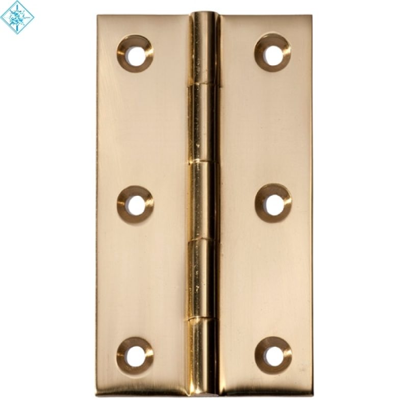 Hinge : Fixed Pin - Brass (4 Sizes) - T 2470 / 2472 / 2473 / 2474
