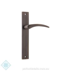 Oxford lever handle on rectangular back plate