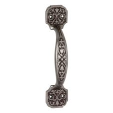 Tradco 1494 polished cast iron pull handle